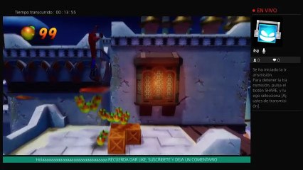 JUGANDO AL NIVEL SECRETO DE COCO! Crash Bandicoot N.Sane Trilogy PS4 (10)