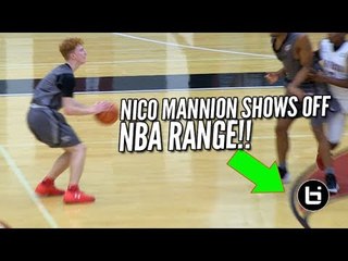 Nico Mannion Shows Off His NBA RANGE! Earl Watson Elite vs The Truth