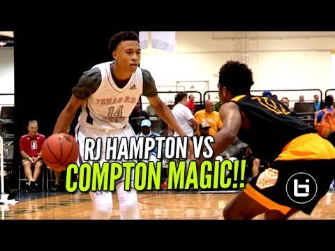 RJ Hampton Vs Compton Magic in Las Vegas! Raw Highlights