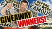GIVEAWAY WINNERS ANNOUNCEMENT - Before They Were Famous