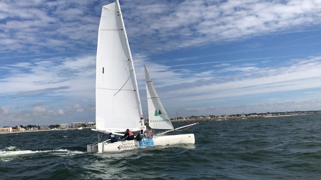 Les entraînements de Match Racing débutent