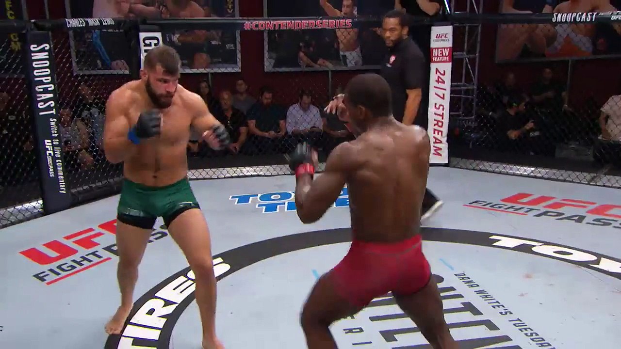 The sound of this high-kick finish will make you cringe