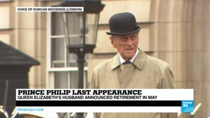 UK - Prince Philip makes last public appearance