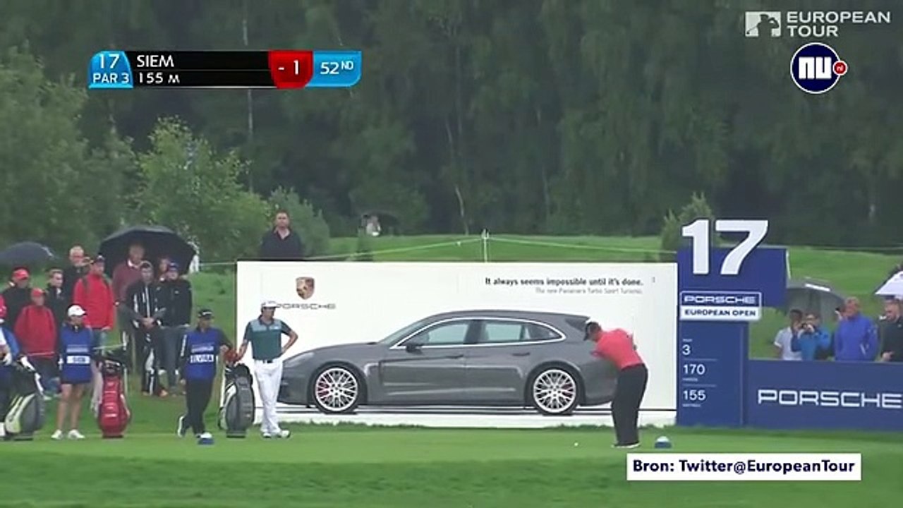 Golf : un trou en un qui lui offre une Porsche Panamera