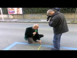 Aversa - Parcheggi, Striscia la notizia