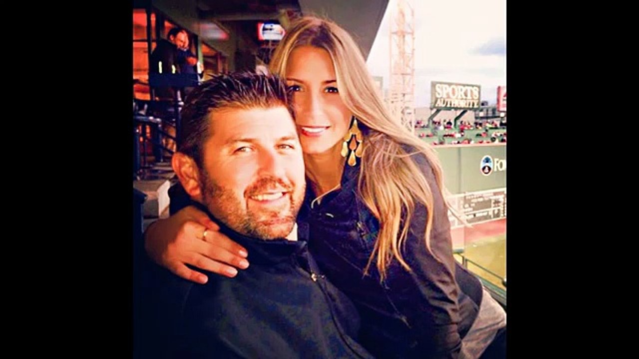 Jason Varitek and his wife Catherine Varitek