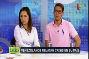 Venezolanos cuentan la dura realidad que enfrentan sus familias en su país