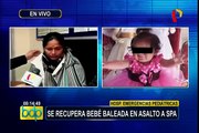 Villa El Salvador: se recupera bebé baleada durante asalto a spa
