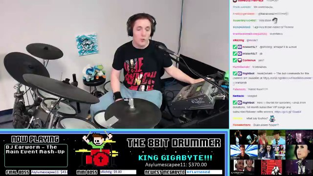 Final Fantasy VII (Advent Children) One Winged Angel (Drum Cover) The8BitDrummer