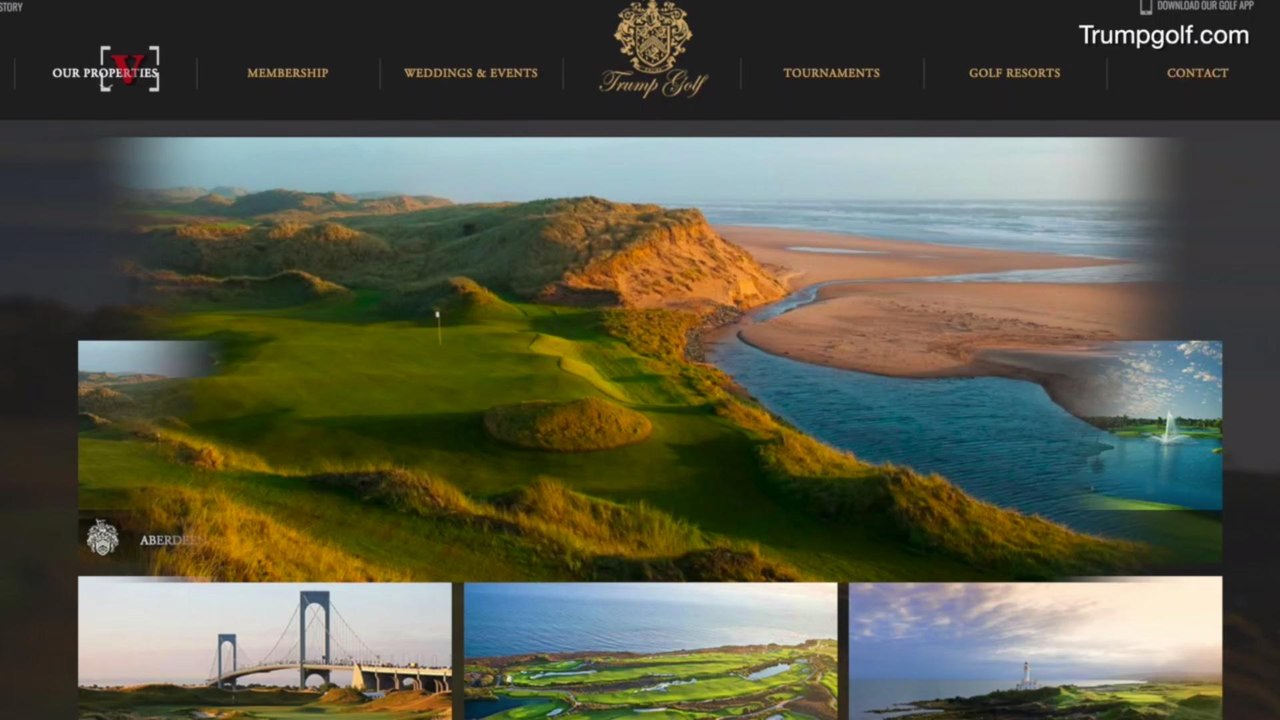 Trump's Scottish Golf Course Neighbors Call Him...