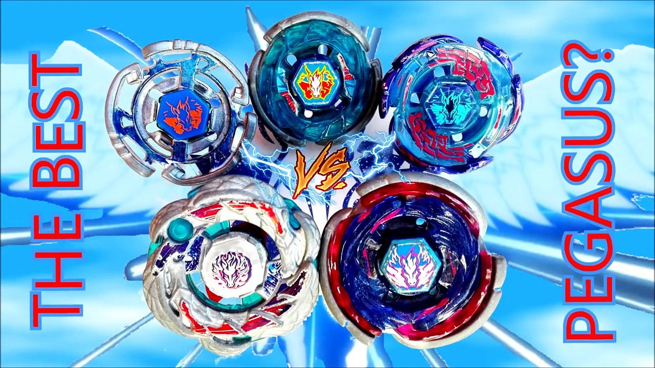 PEGASUS All Generations Beyblade Battle: Whos the Best?Pre vs Storm vs Galaxy vs Cosmic v