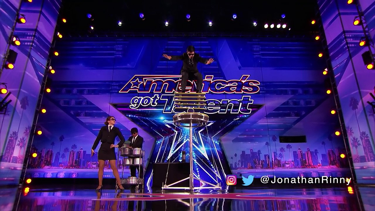 Jonathan Rinny Chats About His Dangerous Rolla Bolla Act - America's Got Talent 2017