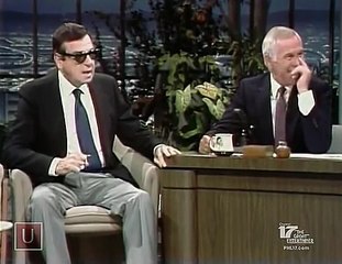 Walter Matthau Telling a Funny Story on Johnny Carson (1982)