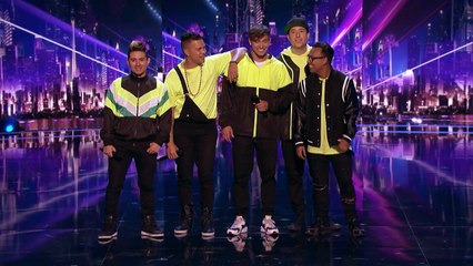 5 Alive_ Boyband Returns With This Is How We Do It - America's Got Talent 2017