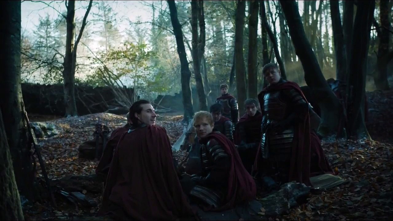 Game Of Thrones 7x01 Arya Stark Meets Ed Sheeran _ Lannister Soldiers