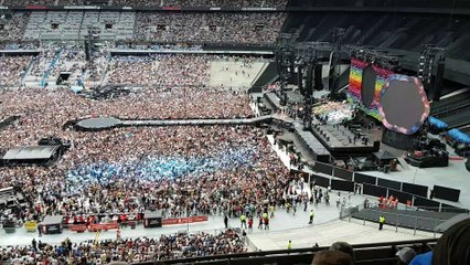 Quelques minutes avant le debut du concert