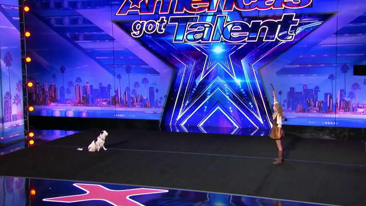 Dancing Dog Gets 4 Yeses For Being So Cute On America's Got Talent 2017