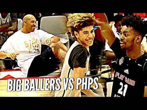 Big Baller Brand vs PHPS; Lamelo Ball Takes On 7 Foot Jordan Brown, FULL GAME!