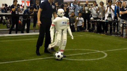 These Robots Are Wanna-Be Soccer Stars