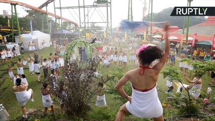 World’s First Hot Tub Theme Park Opens in Japan