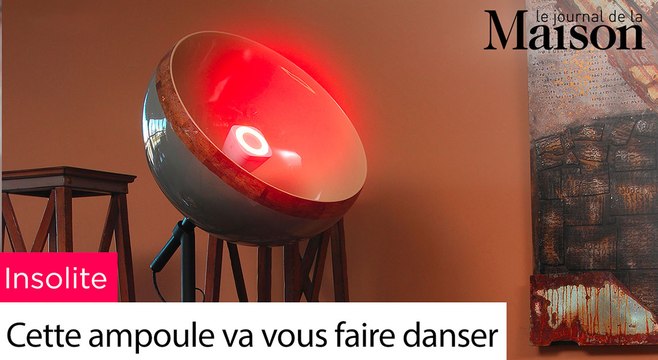 Déco insolite : cette ampoule va vous faire danser !