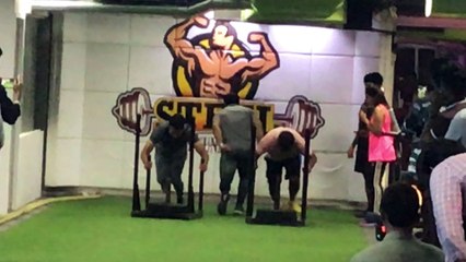 DJ work out fun at steel gym15