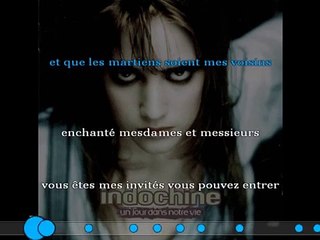 Indochine - Some Days KARAOKE / INSTRUMENTAL