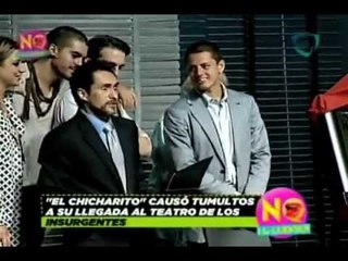 No lo cuentes "Chicharito" Hernandez develá placa