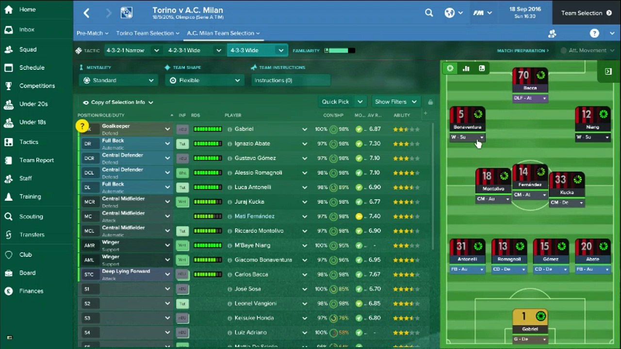 AC MILAN CAREER MODE - THE MOST IMPORTANT GOAL OF THE SEASON??? - FOOTBALL MANAGER 2017
