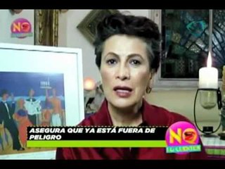 No lo cuentes Patricia Reyes Spindola sufrio de cáncer.