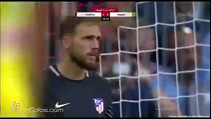 Oblak começa em grande: Veja como defendeu o penálti do Nápoles