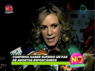 No lo cuentes Rebeca perdió a su bebé