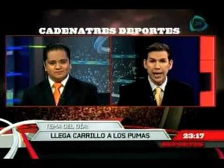 Mario Carrillo llega a los Pumas