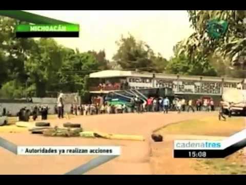 Normalistas michoacanos se rehusan a concluir su protesta