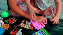 ВЕЧЕР Даны и Дианы СЛАЙМ И ЛИЗУН My evening slime challenge Video for kids children Для де