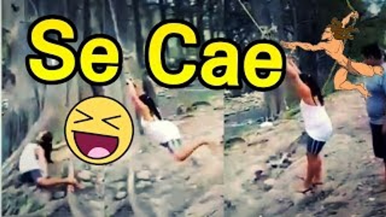 LA VENGANZA DEL COLUMPIO HOMBRE CAE DE UN COLUMPIO POR HACER USO INADECUADO DE EL