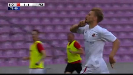 Robertas Vezevicius Goal FC Sion 1-1 FK Suduva Marijampole 02.08.2017