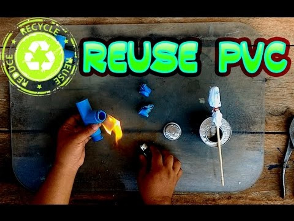 DIY  PVC Joints ( การนำข้อต่อ พีวีซี กลับมาใช้ใหม่ )