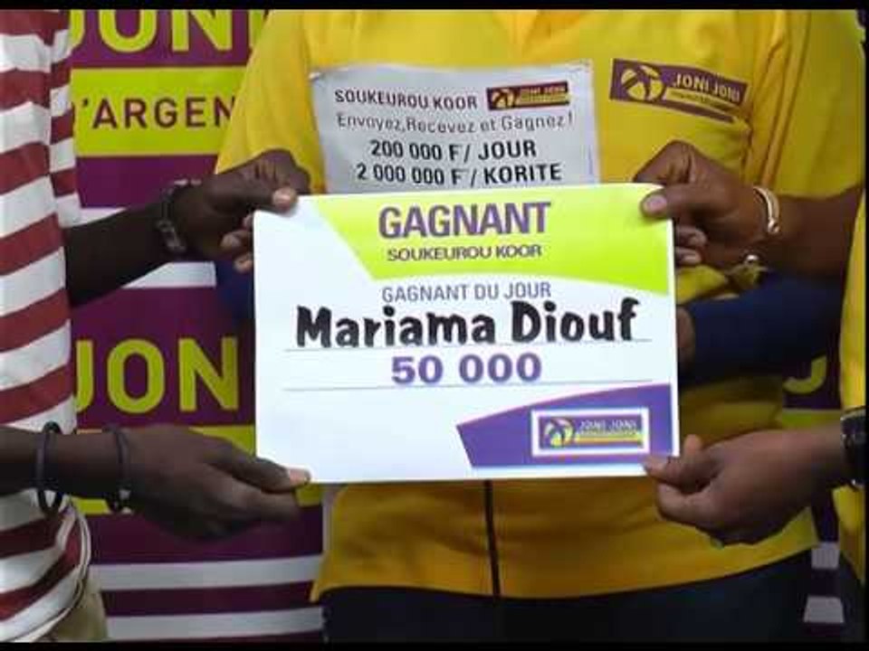 Joni Joni - Remise Gagnants Soukerou Koor du 15 juillet 2015