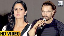 Amir Khan Reacts On Katrina Kaif Getting UPSET For Thugs Of Hindustan