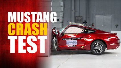 Ford Mustang crash test