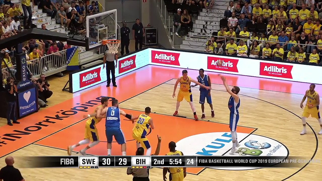 Džanan Musa - 17 poena protiv Švedske (2.8.2017)