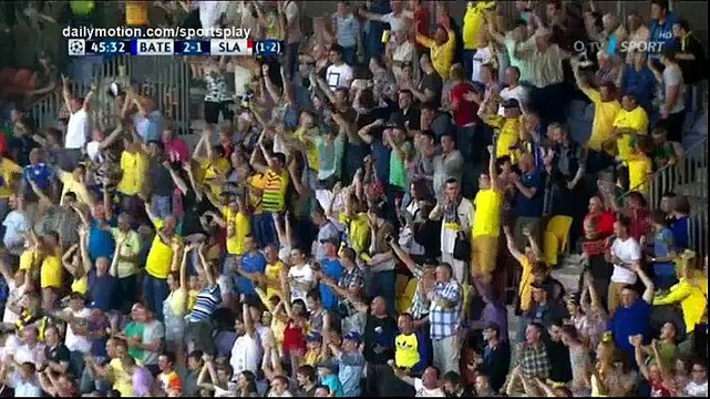 Igor Stasevich Goal HD - BATE 2 - 1 Slavia Prague - 02.08.2017 (Full Replay)