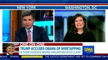 George Stephanopoulos SHUTS DOWN Sarah Huckabees Nonsense & Lies About Trumps Wiretappin