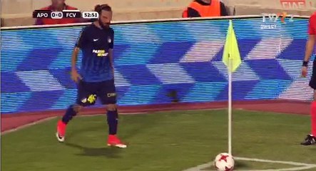 1-0 Carlao Carlao GOAL HD - APOEL (Cyp) 1-0 FC Viitorul (Rou) 02.08.2017