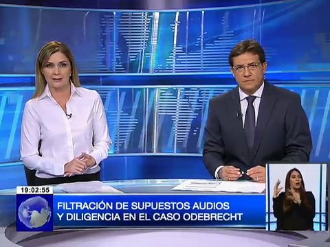 Filtración de supuestos audios y diligencia en el caso Odebrecht