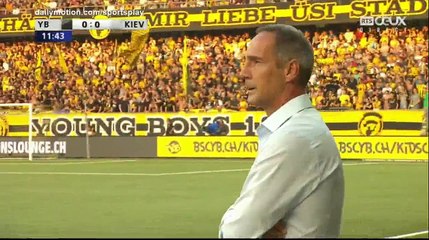 Guillaume Hoarau penalty Goal HD - Young Boys 1 - 0 Dynamo Kiev - 02.08.2017 (Full Replay)