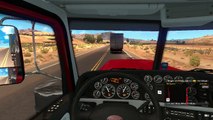 American Truck Simulator #3 Empty Palettes Transport Las Vegas to Redding