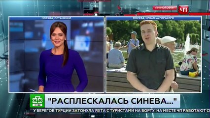 ВДВшник ударил журналиста НТВ День ВДВ 2017 в прямом эфире, ЖЕСТЬ!