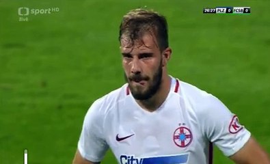 Mihai Alexandru Balasa SUPER GOAL HD - Plzen (Cze) 0-1 FCSB (Rou) 02.08.2017